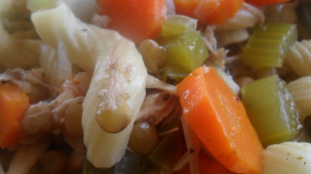 Turkey Frame Soup