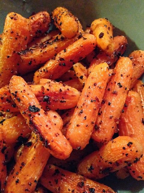 Roasted Baby Carrots roasted baby