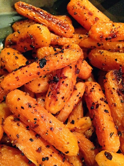 Roasted Baby Carrots roasted baby