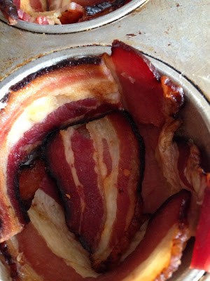 Bacon Egg Cups bacon egg
