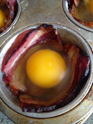 Bacon Egg Cups bacon egg