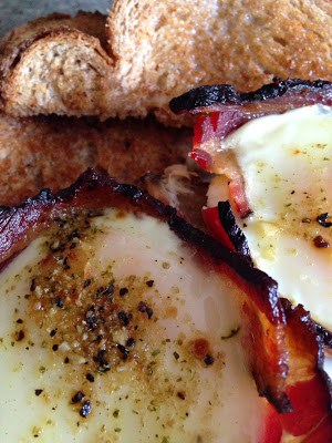Bacon Egg Cups bacon egg