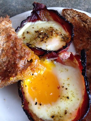 Bacon Egg Cups bacon egg