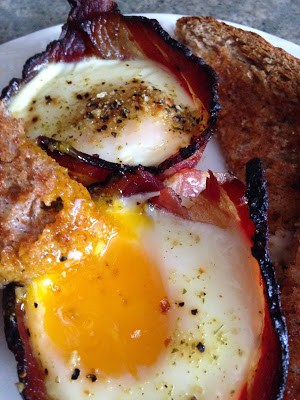Bacon Egg Cups bacon egg
