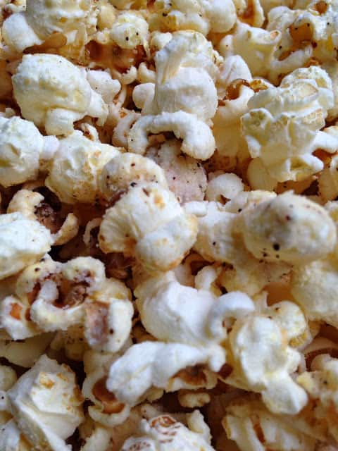 White Cheddar Cheese Chili Popcorn white cheddar