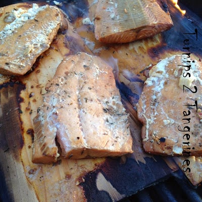 Island Jerk Salmon on Cedar Planks island jerk