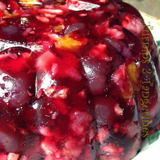 Congealed Cherry Salad congealed