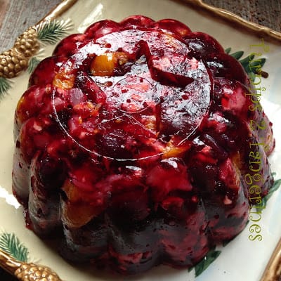 Congealed Cherry Salad congealed