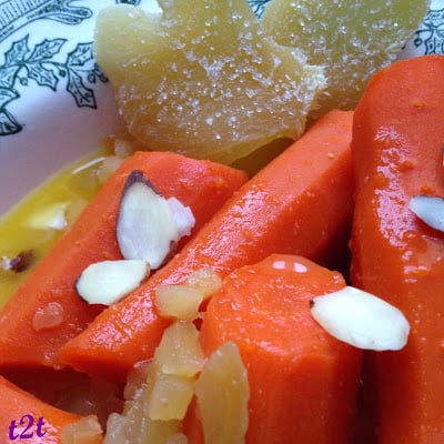 Gingered Carrots gingered carrots