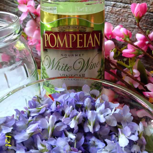 violet vinegar