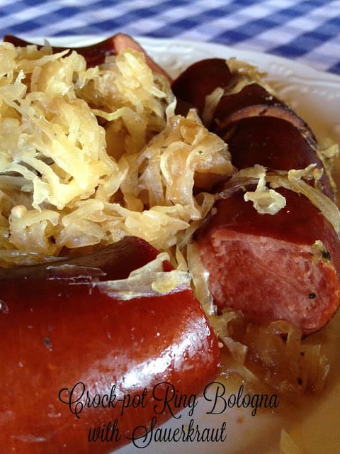 Crock Pot Ring Bologna