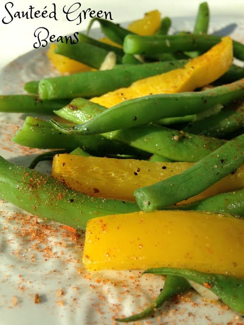 Sautéed Green Beans sauteed green